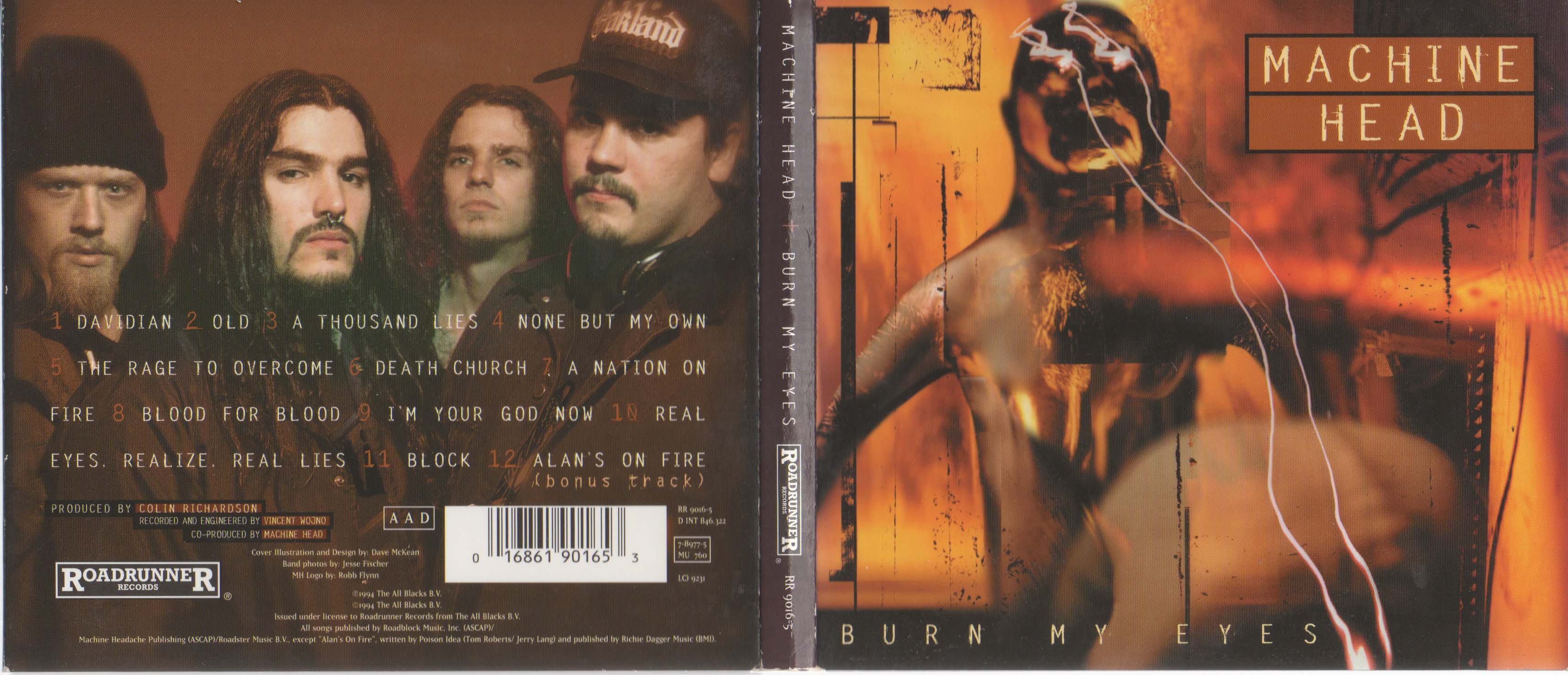 Burn My Eyes Digipak cover