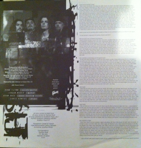 Burn My Eyes Vinyl Inlay Front
