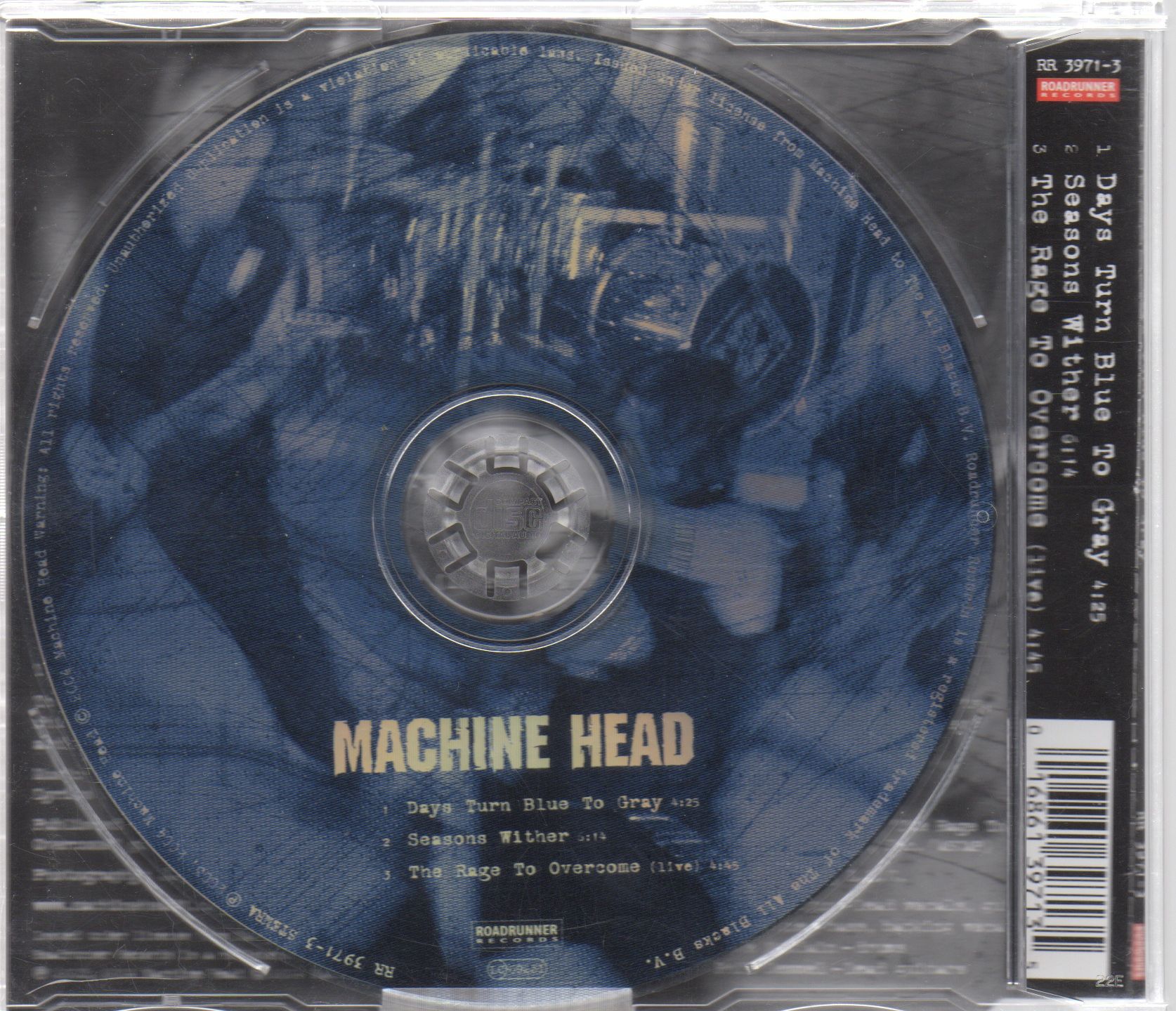 Days Turn Blue To Gray Disc