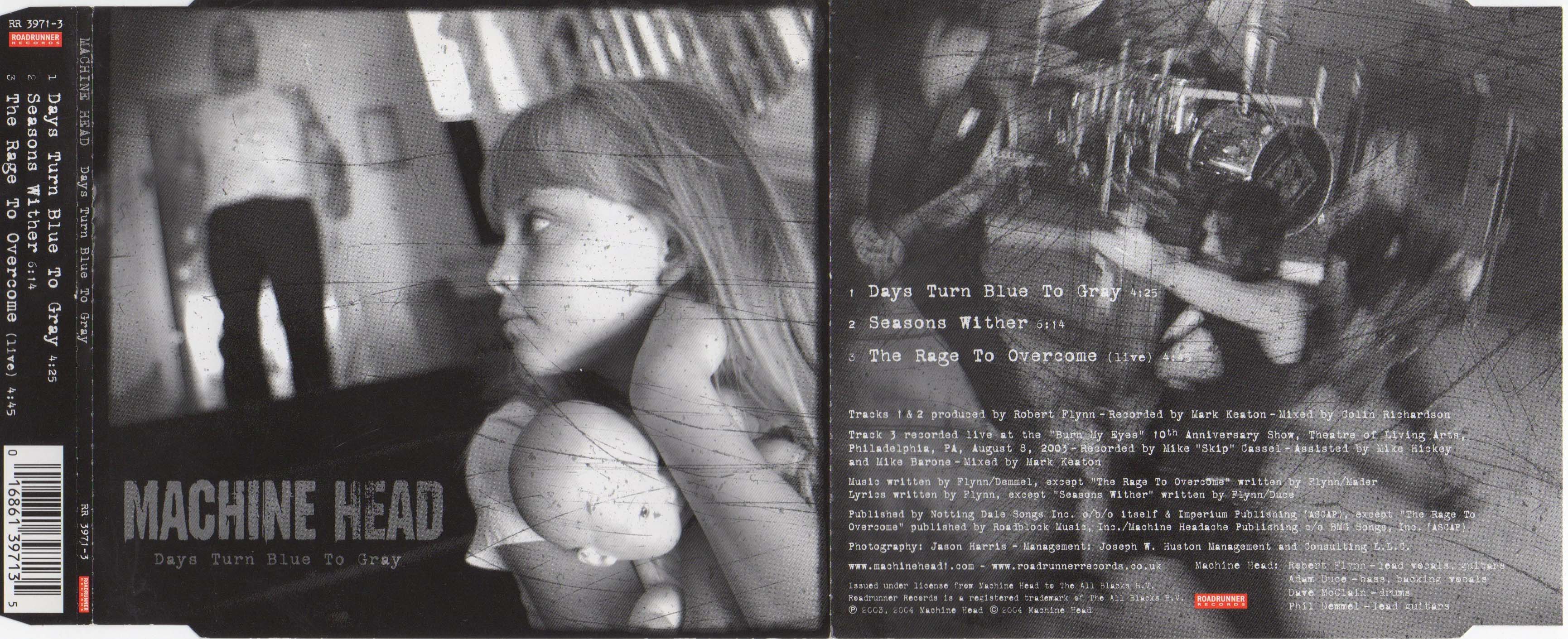 Days Turn Blue To Gray Inlay