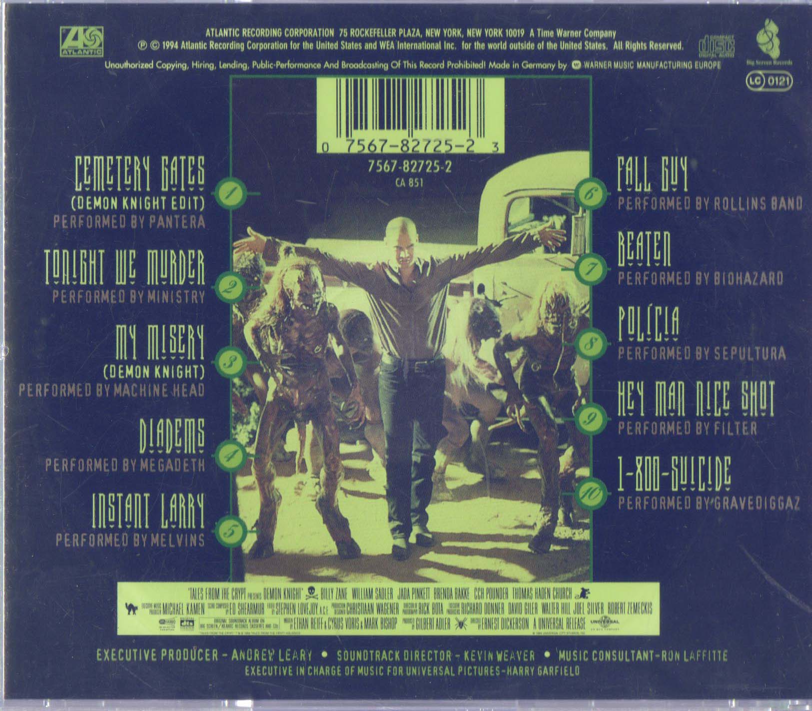 Demon Knight OST Back