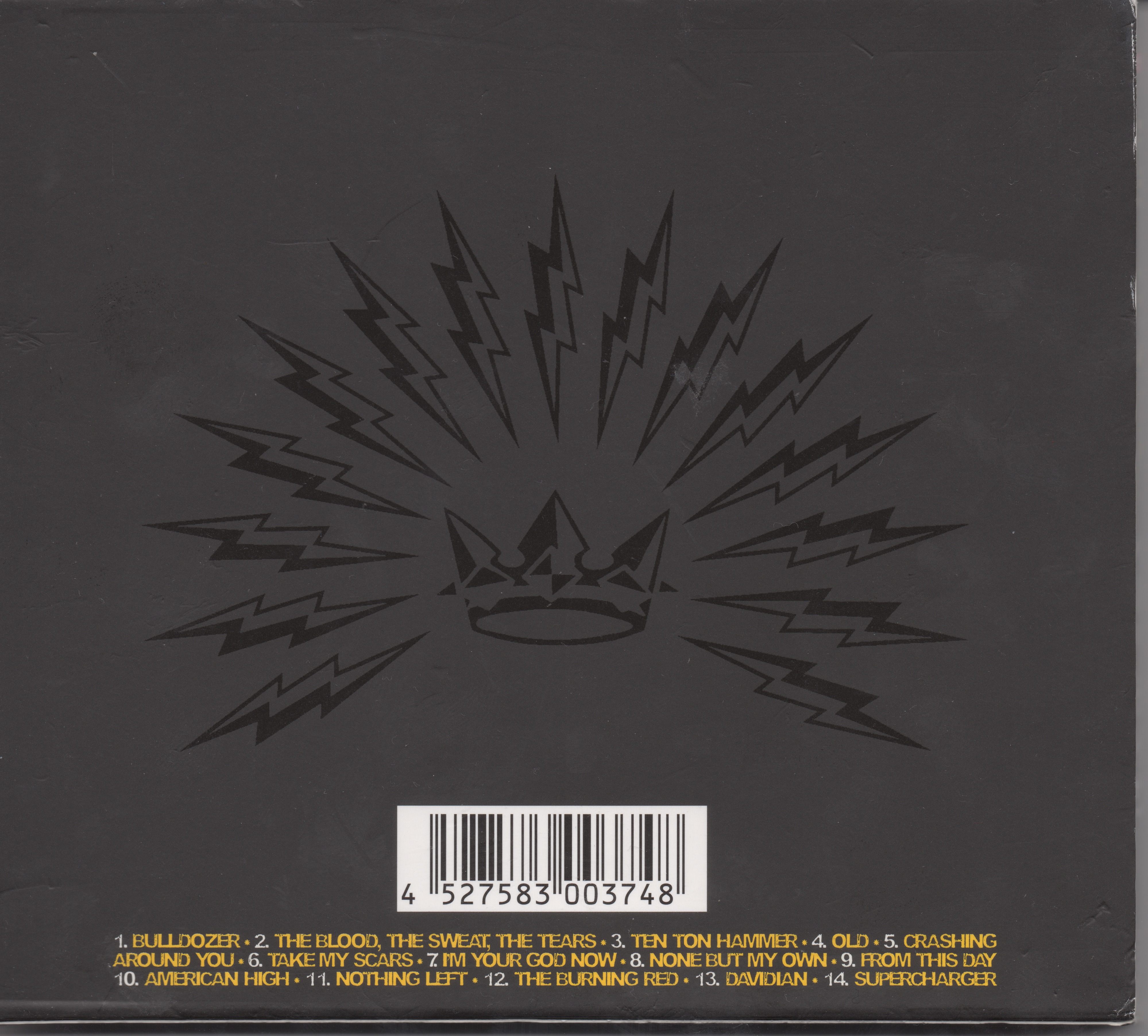 Hellalive Jap Black Card Sleeve back