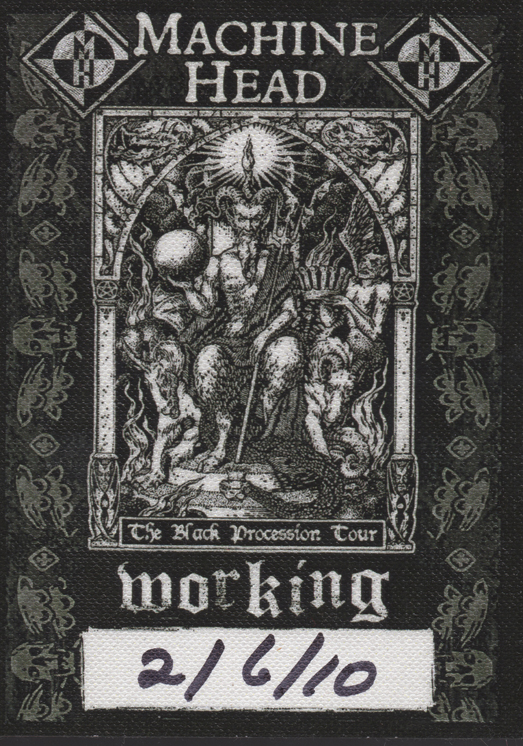 Black Procession Stickie