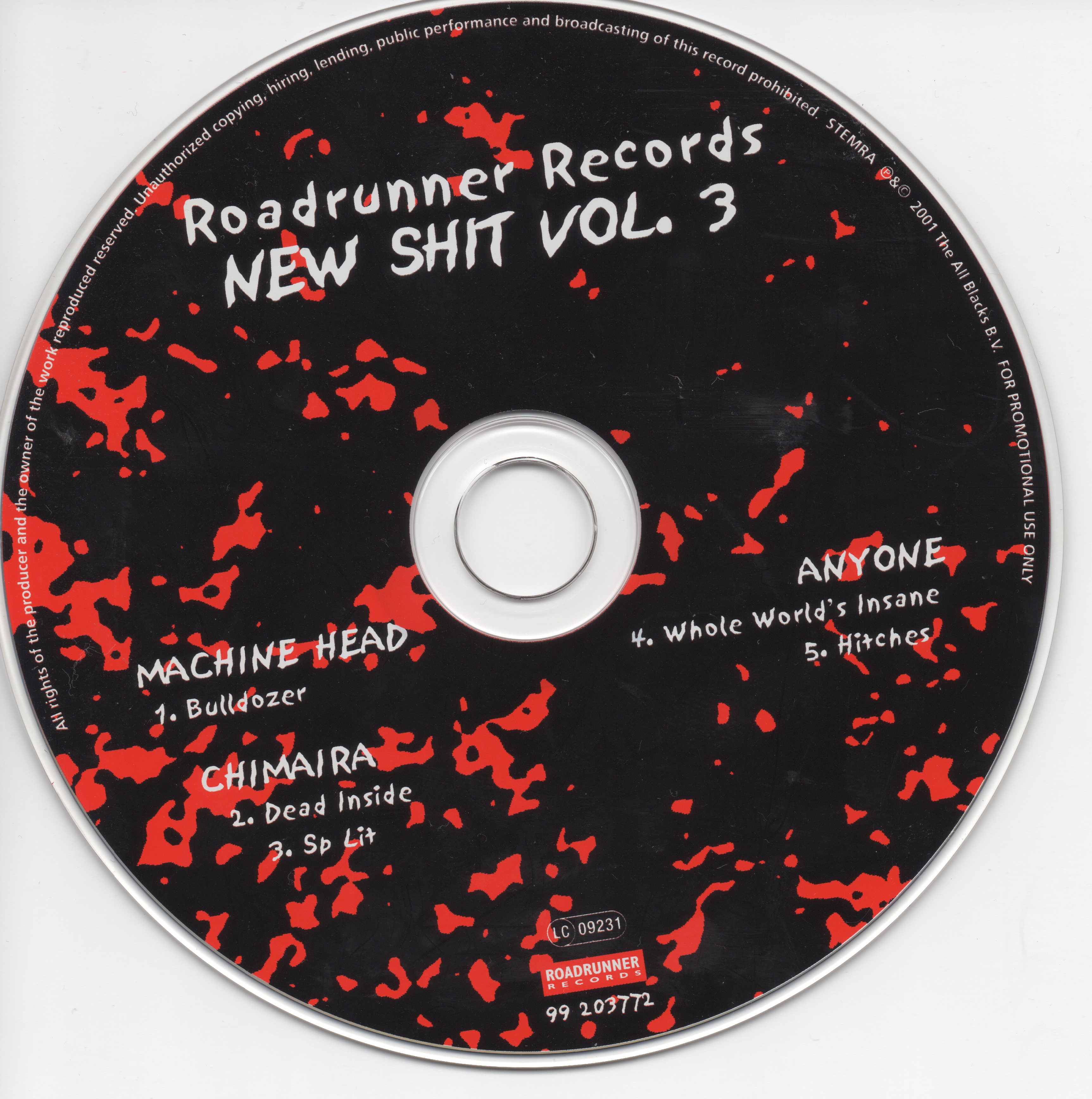 New Shit Vol 3 Disc