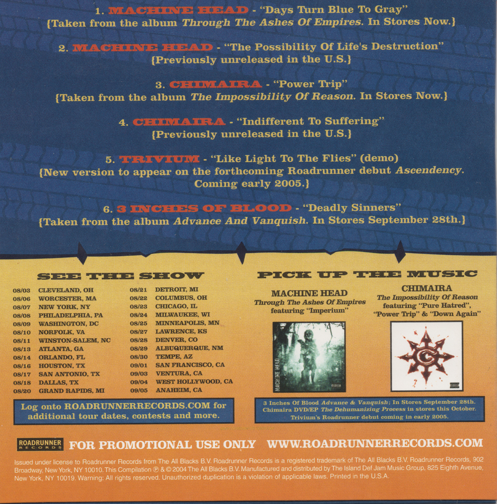 Metal Radio EP Back