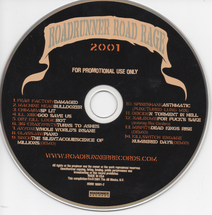 Roadrunner Roadrage 2001