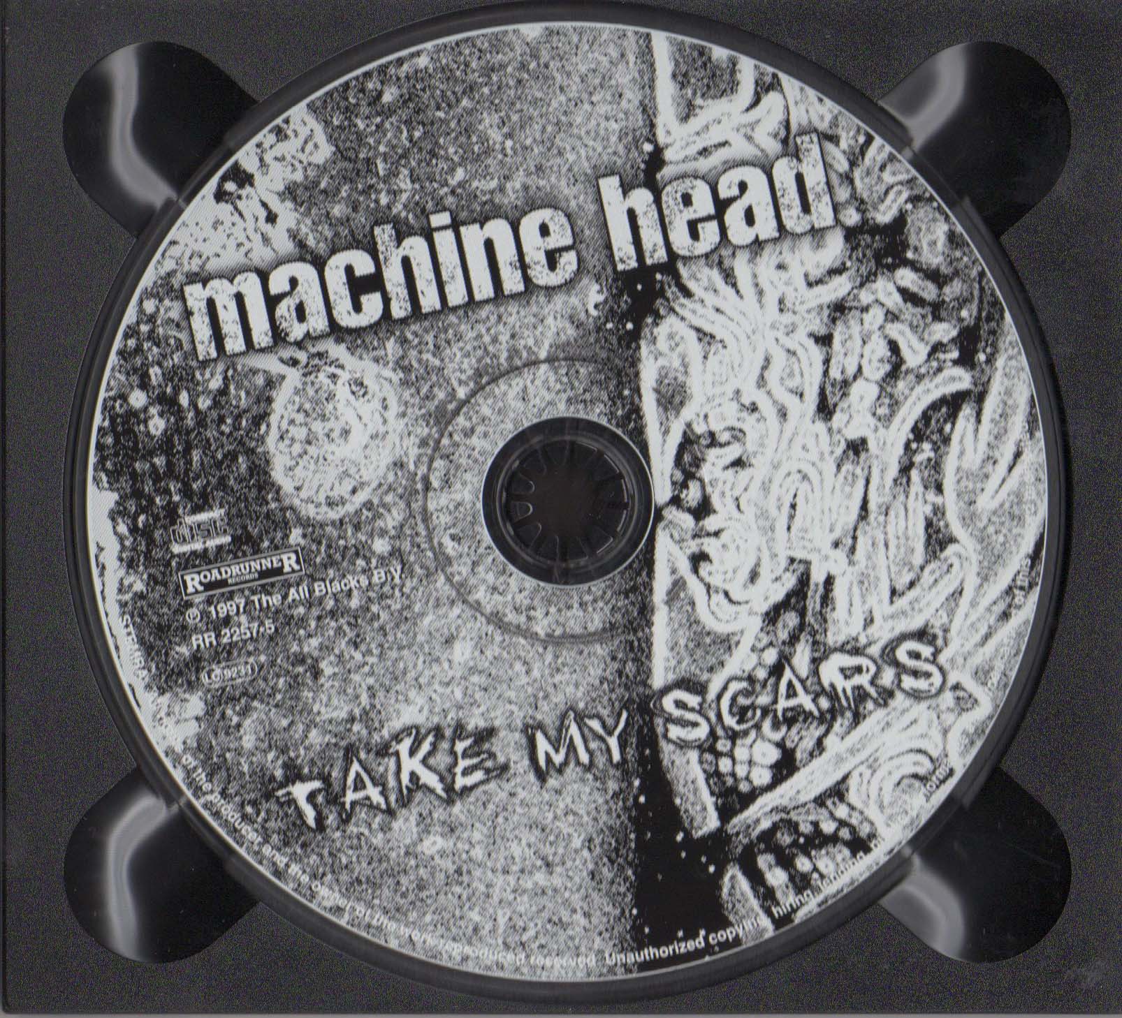 Take My Scars Digipak Inlay