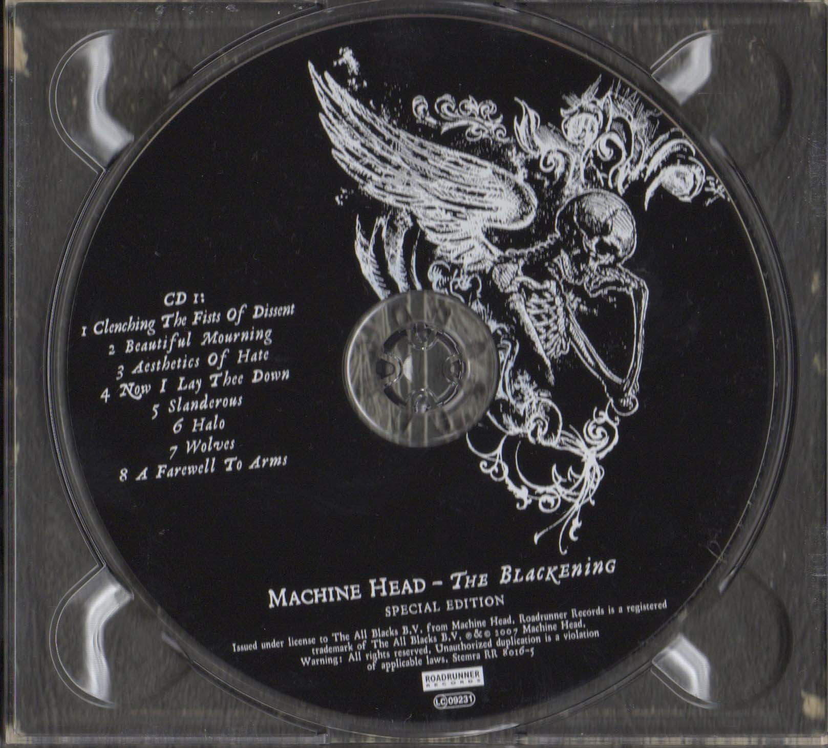 The Blackening Back CD