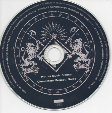 The Blackening Card Sleeve Promo CD