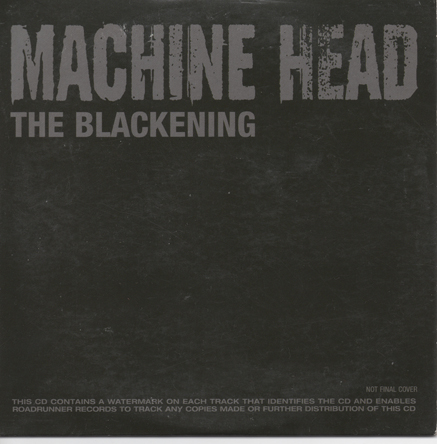 The Blackening Card Sleeve Promo Front