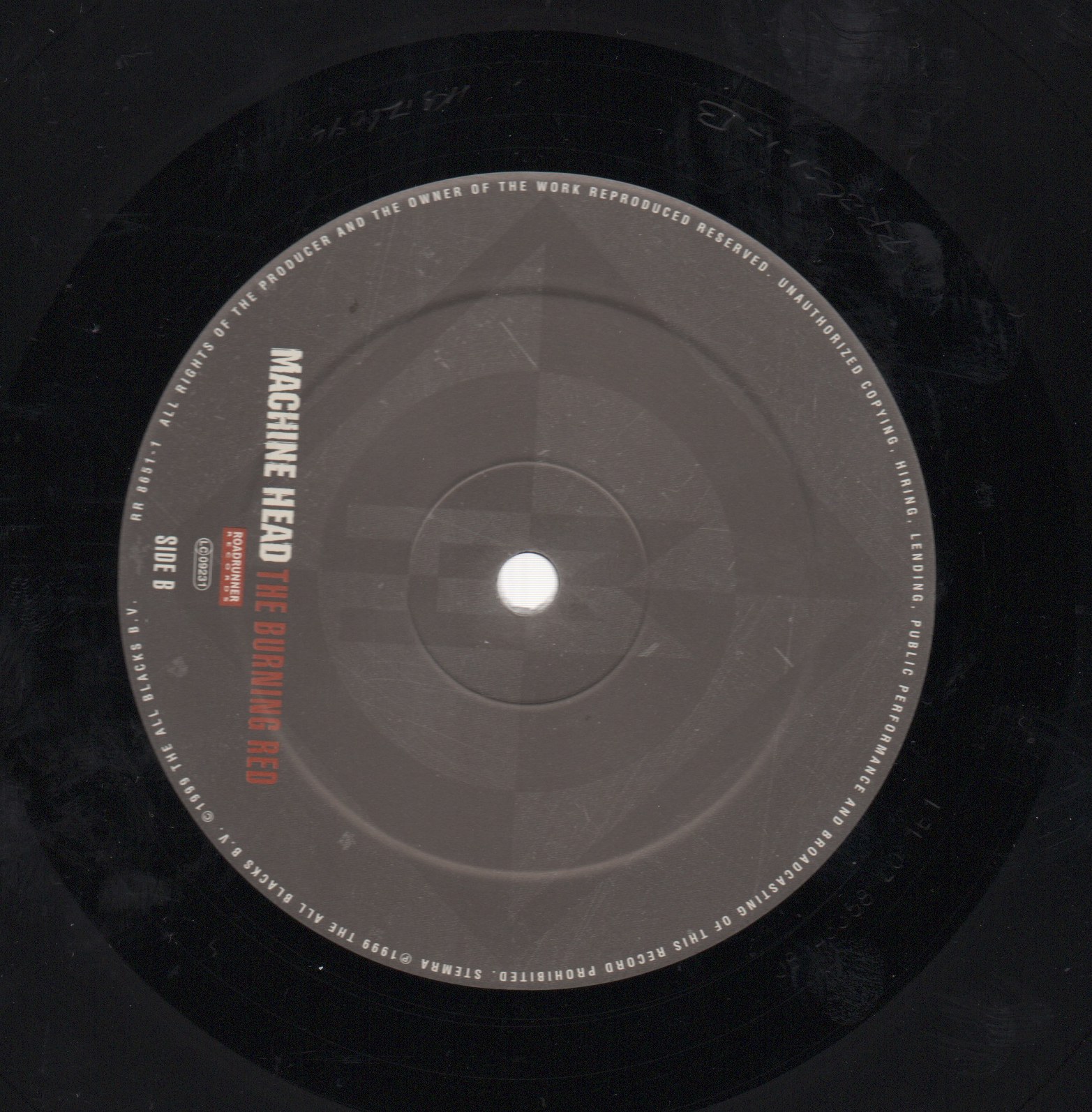 The Burning Red Vinyl Side B