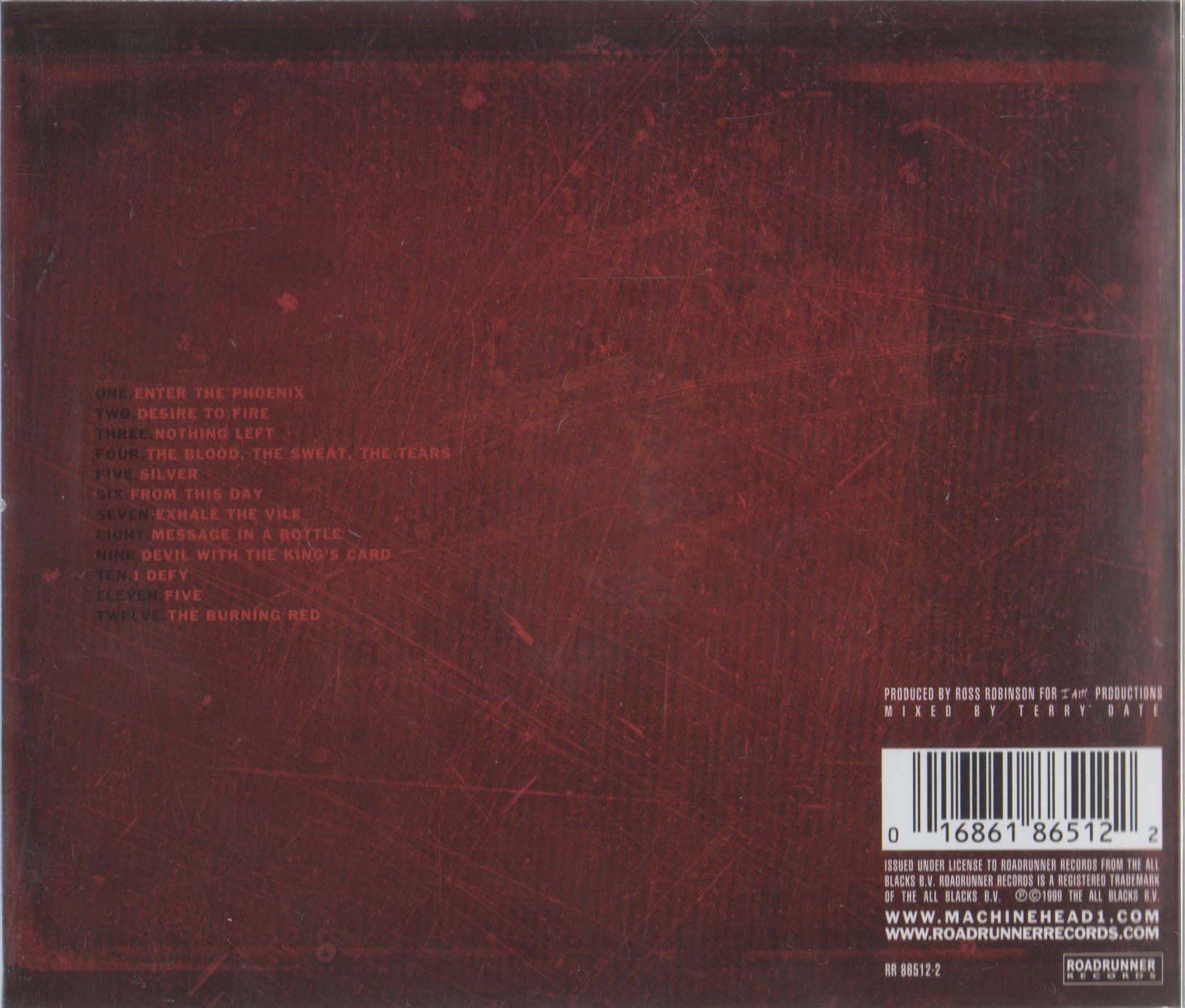 The Burning Red Standard Back