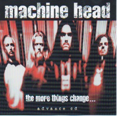 The More Things Change Advance Cd Front