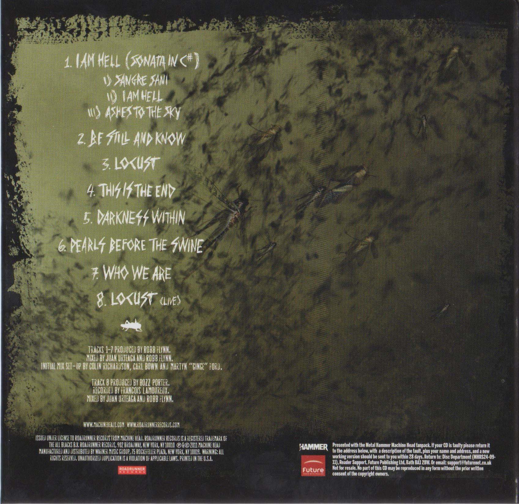 Unto The Locust Fanpack Version Back
