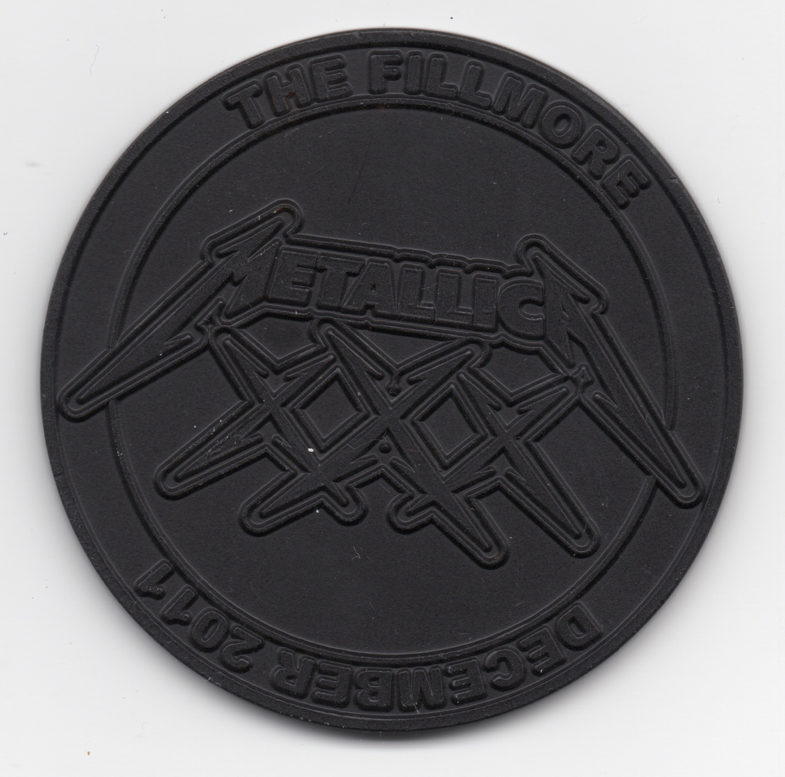 XXX Coin Black Large Front