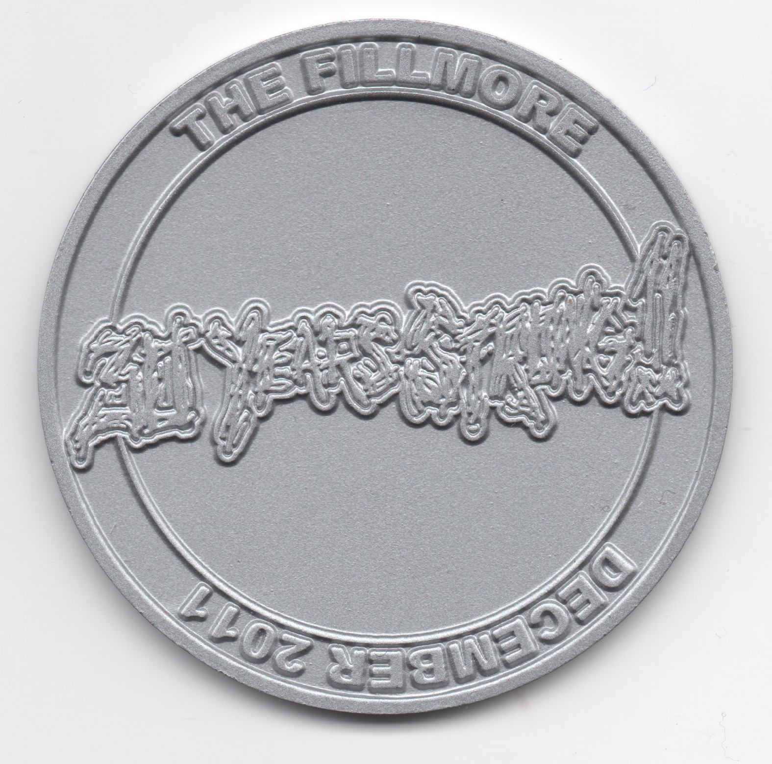XXX Coin Silver Large Back